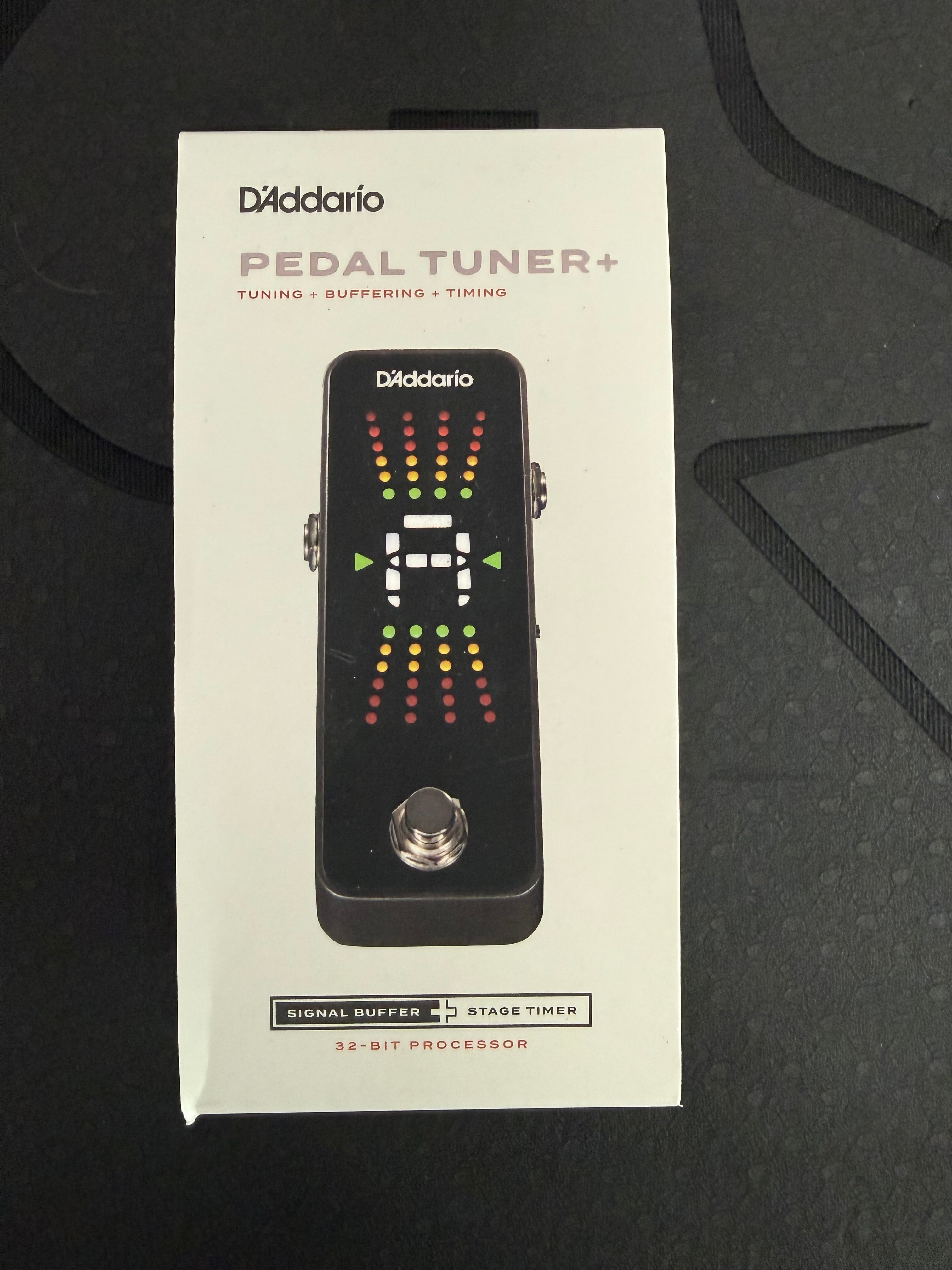 D'Addario Chromatic Pedal Tuner Plus