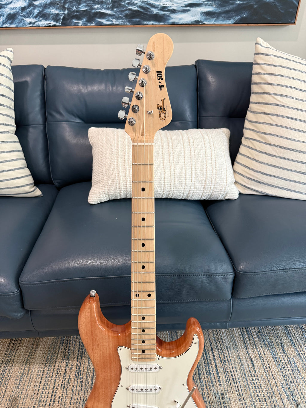 G&L CLF Research S-500 Okoume Clear Finish