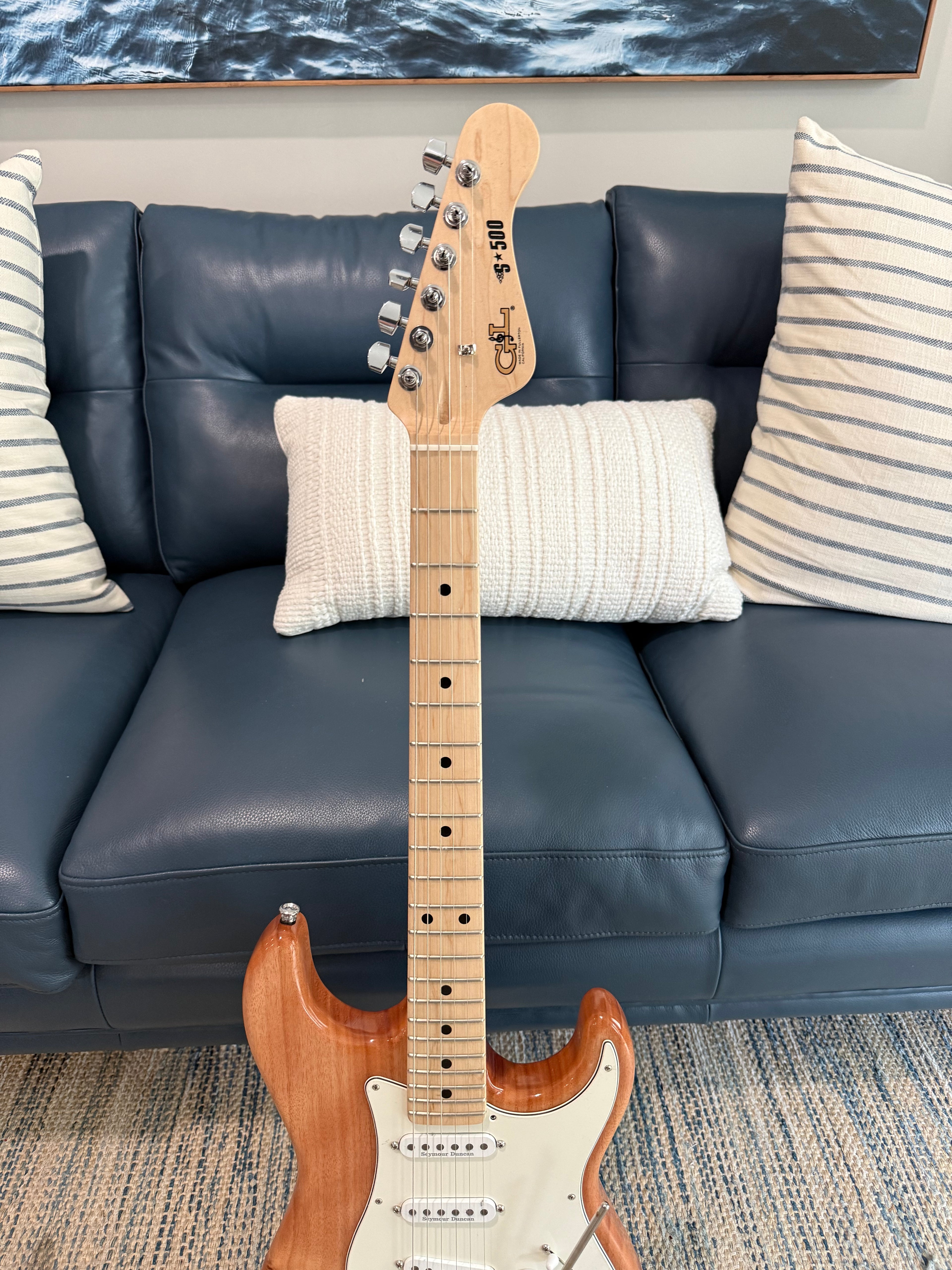 G&L CLF Research S-500 Okoume Clear Finish