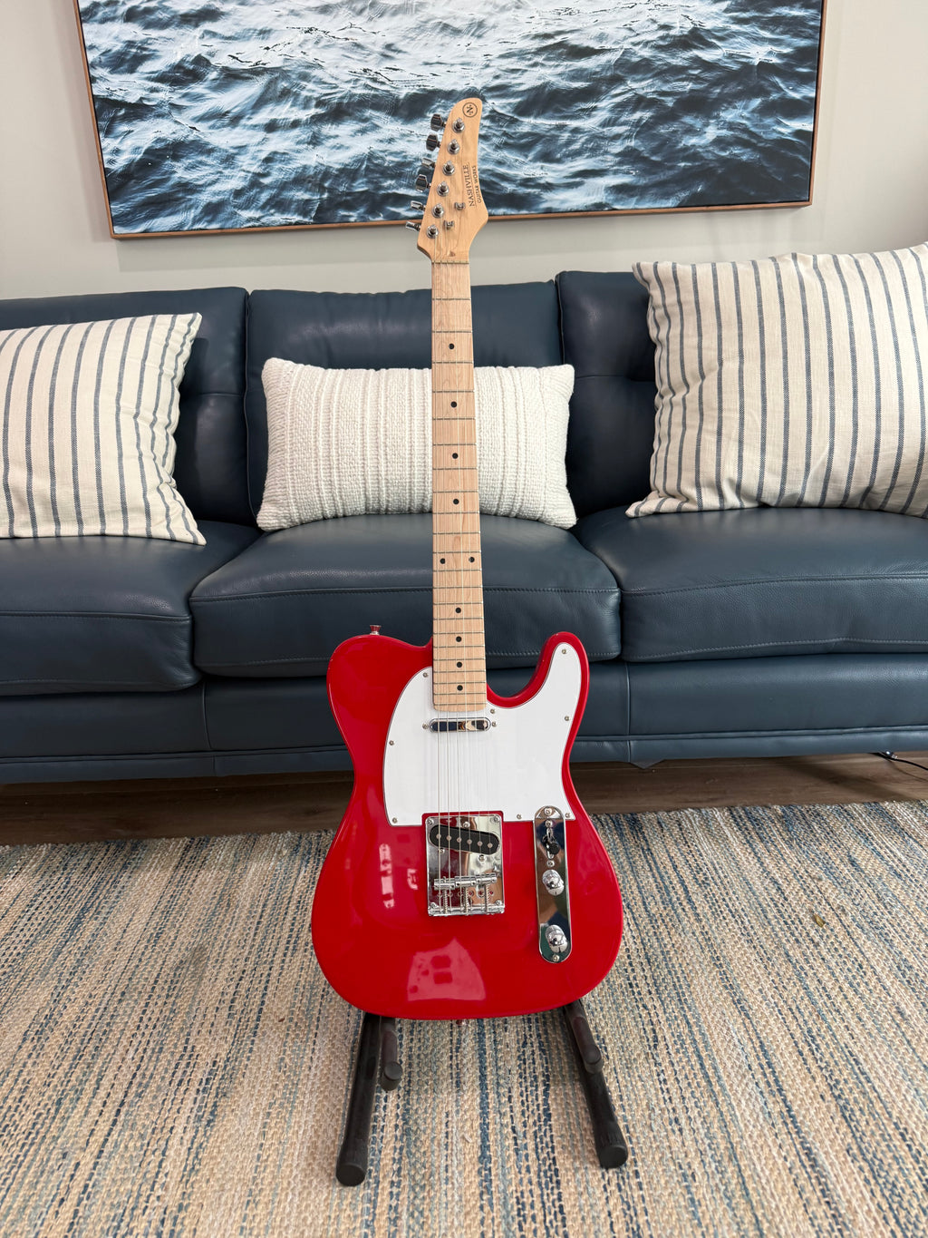 Nashville Guitar Works 120IV T-Style en marfil