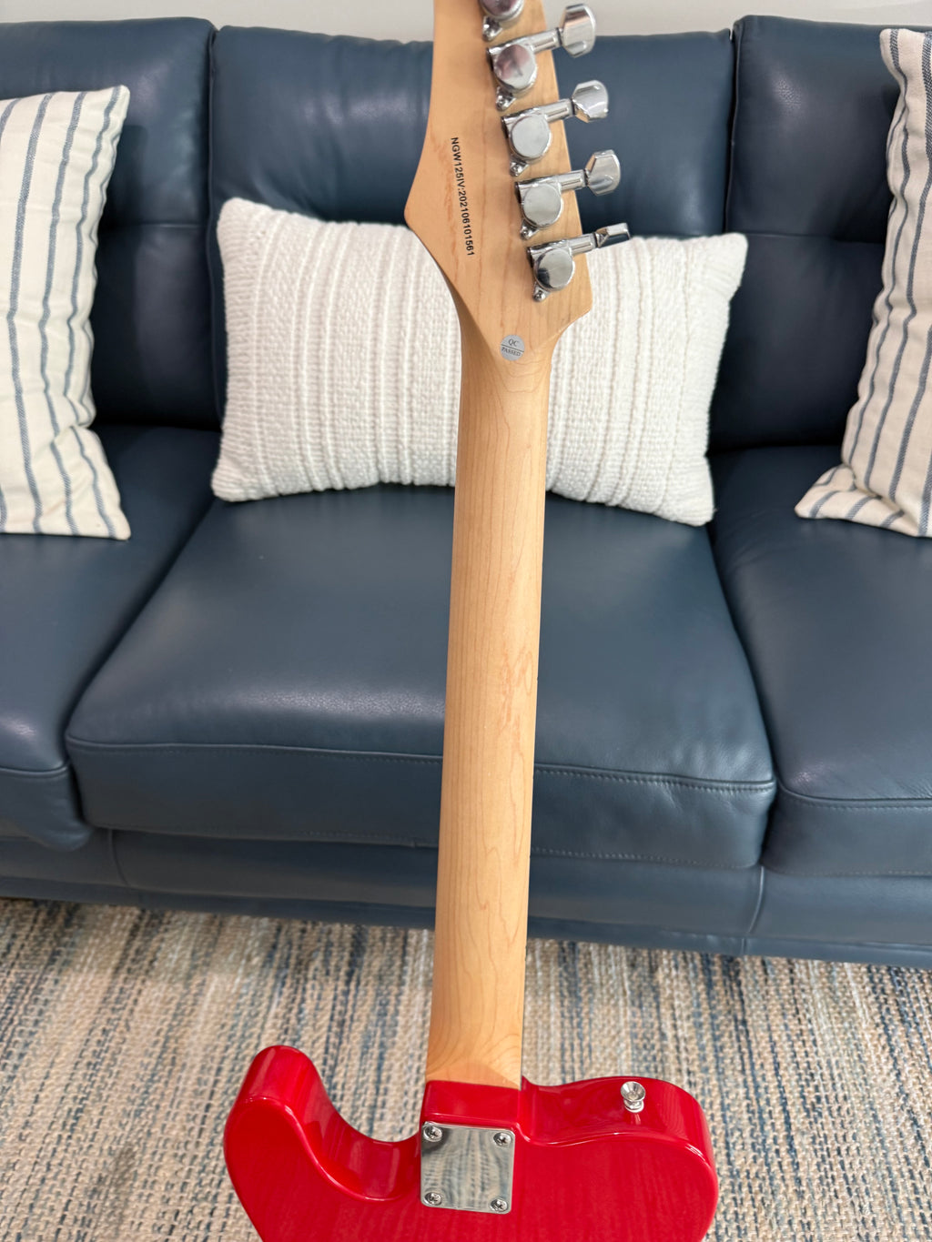 Nashville Guitar Works 120IV T-Style en marfil