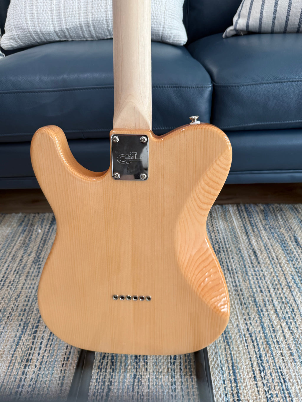 G&L Fullerton Deluxe ASAT Classic Bluesboy Pine