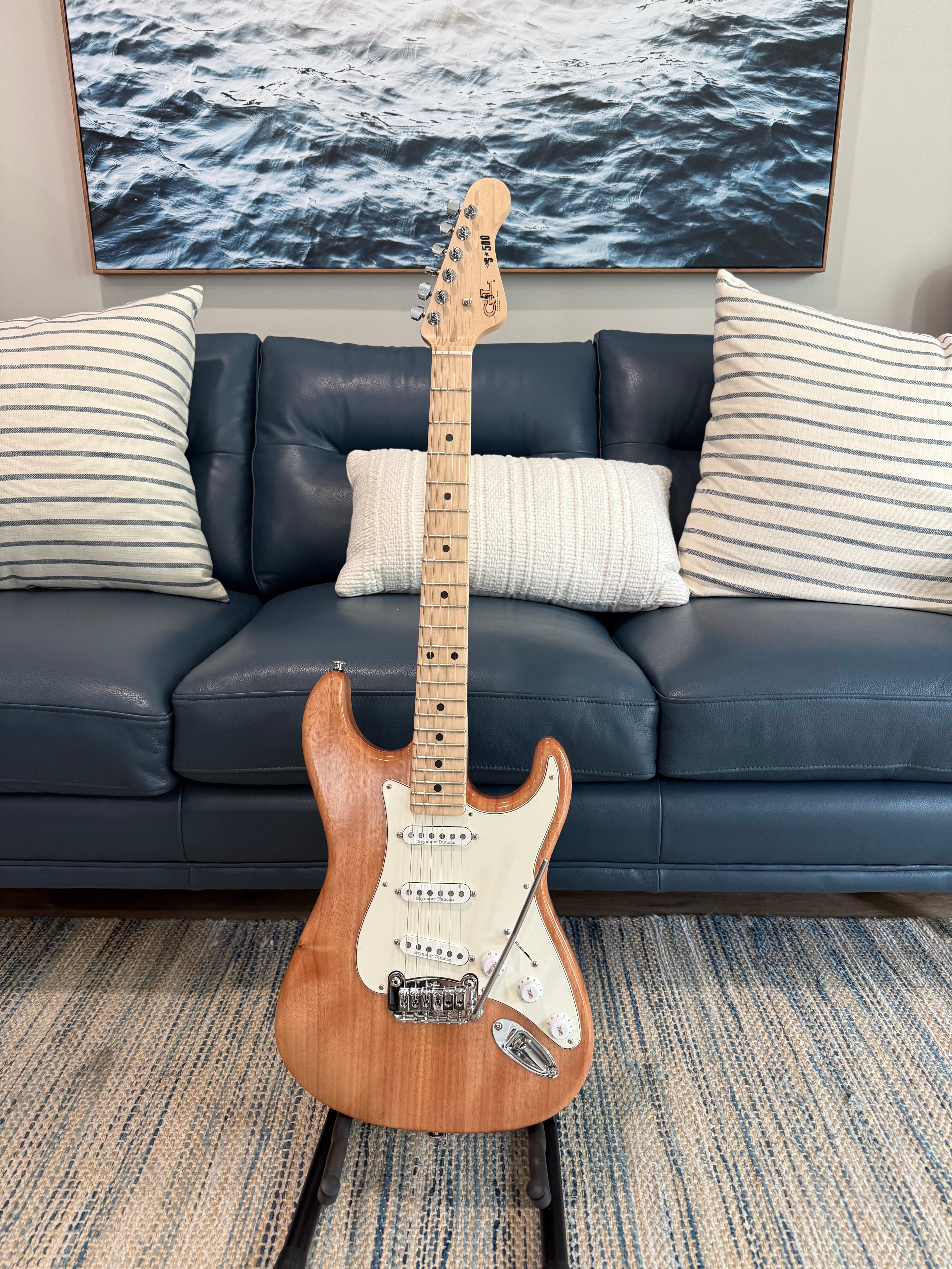 G&L CLF Research S-500 Okoume Clear Finish