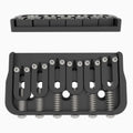 Hipshot 41060B 6-String Hardtail Fixed Electric Guitar Bridge .125" - BLACK
