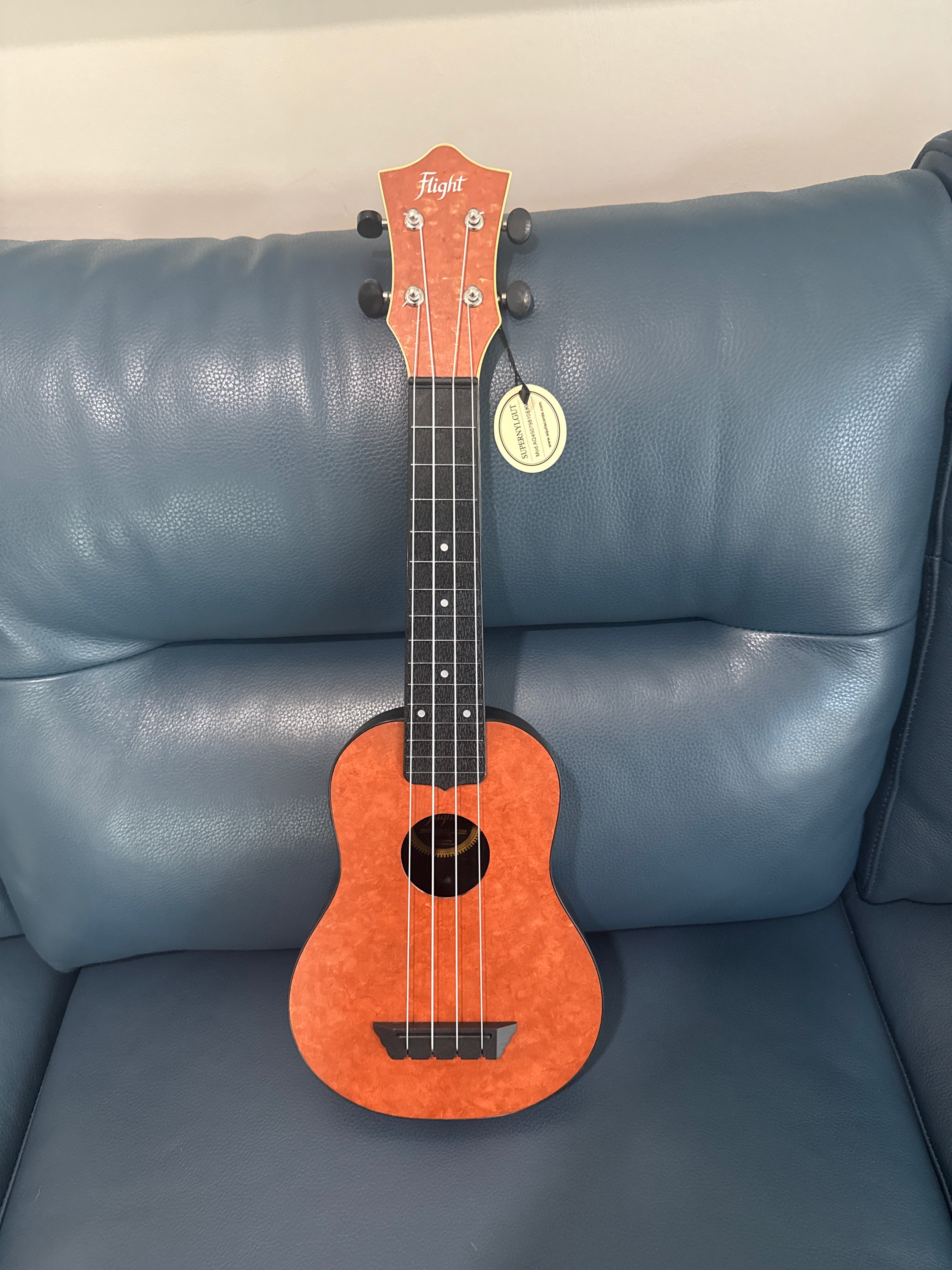 Flight TUS65 Copper Soprano Travel Ukulele - Palm Harbor Music