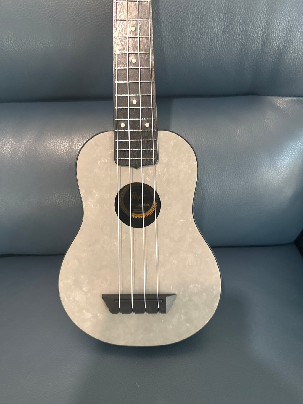 Flight TUS65 Silver Soprano Travel Ukulele - Palm Harbor Music