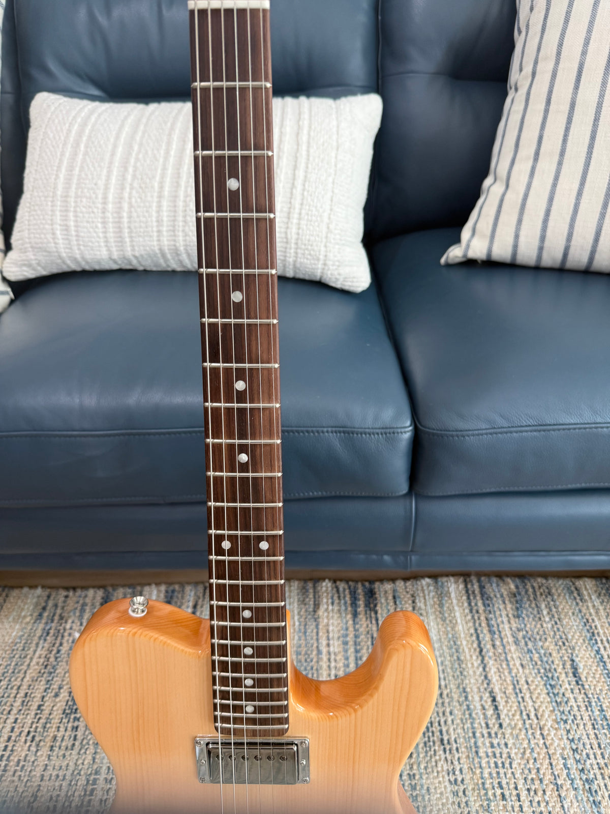 G&L Fullerton Deluxe ASAT Classic Bluesboy Pine