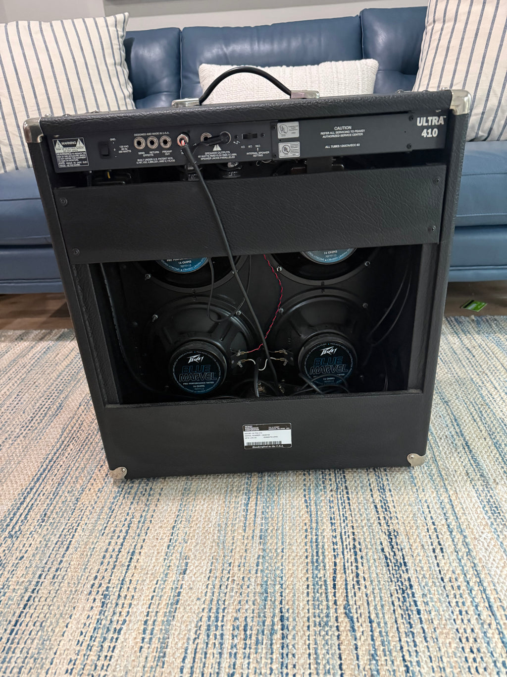 Peavey Ultra 410 Tube Guitar Combo Amp Used