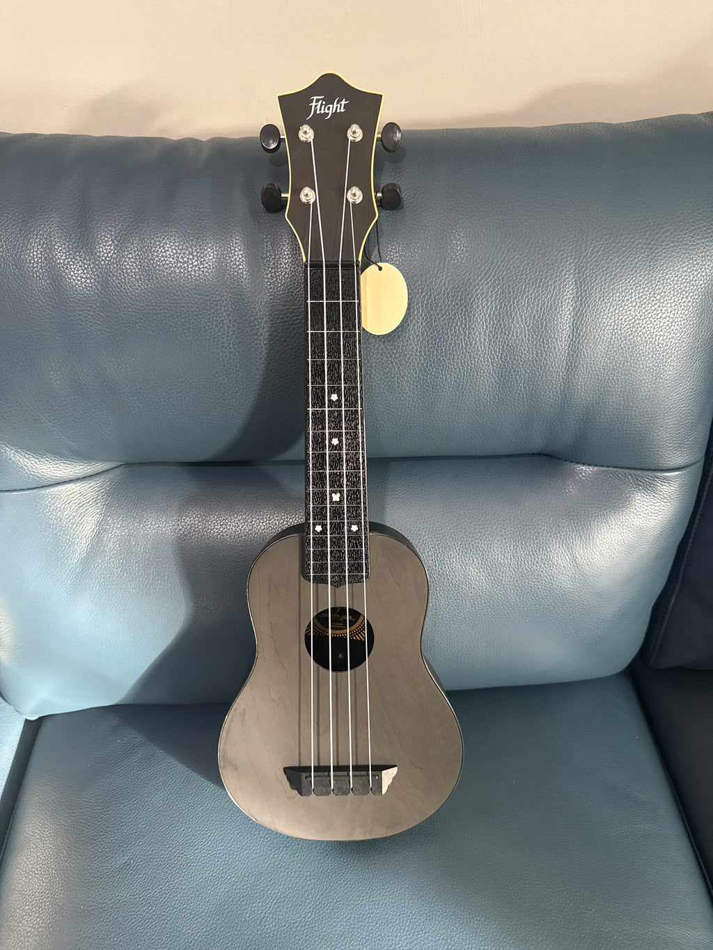 Flight TUS35 Black Travel Soprano Ukulele - Palm Harbor Music