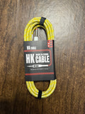 HK Guitar Cable Yellow - Palm Harbor Music