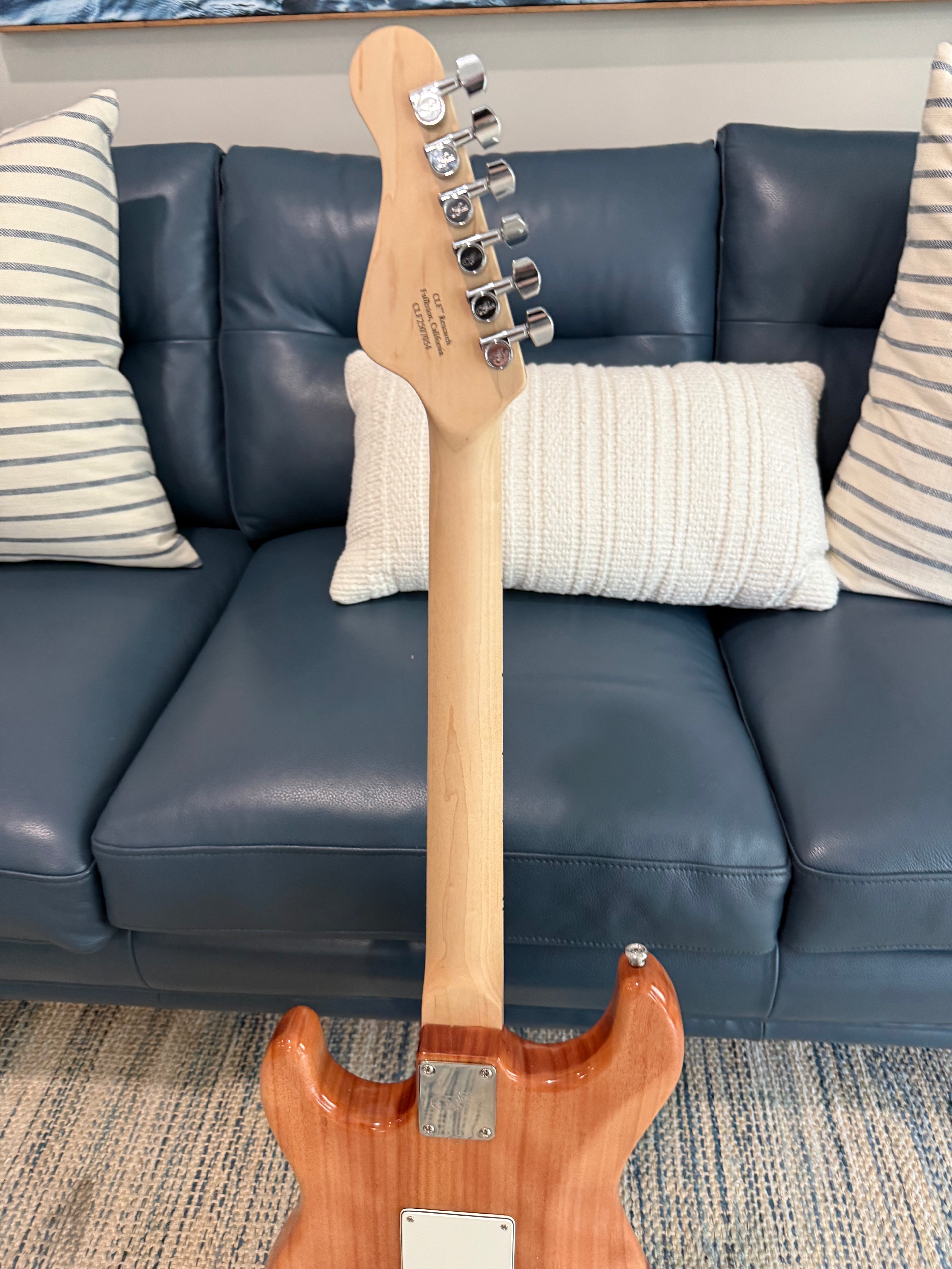 G&L CLF Research S-500 Okoume Clear Finish