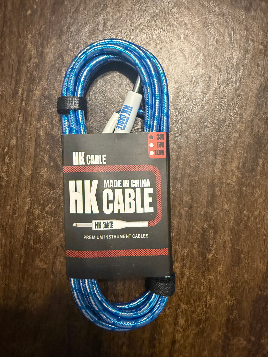 HK Guitar Cable Blue - Palm Harbor Music