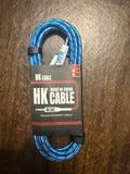 HK Guitar Cable Blue - Palm Harbor Music