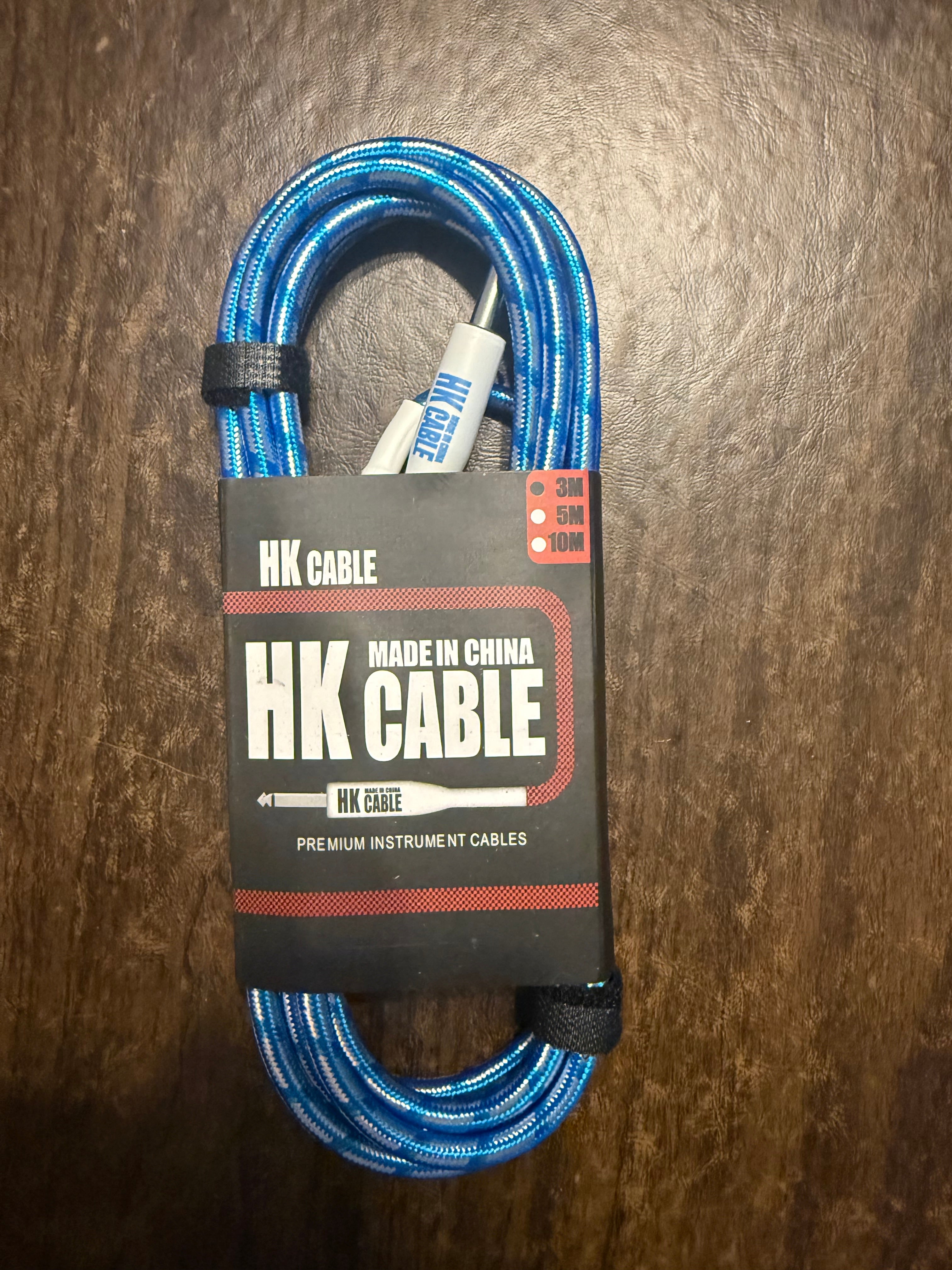 HK Guitar Cable Blue - Palm Harbor Music