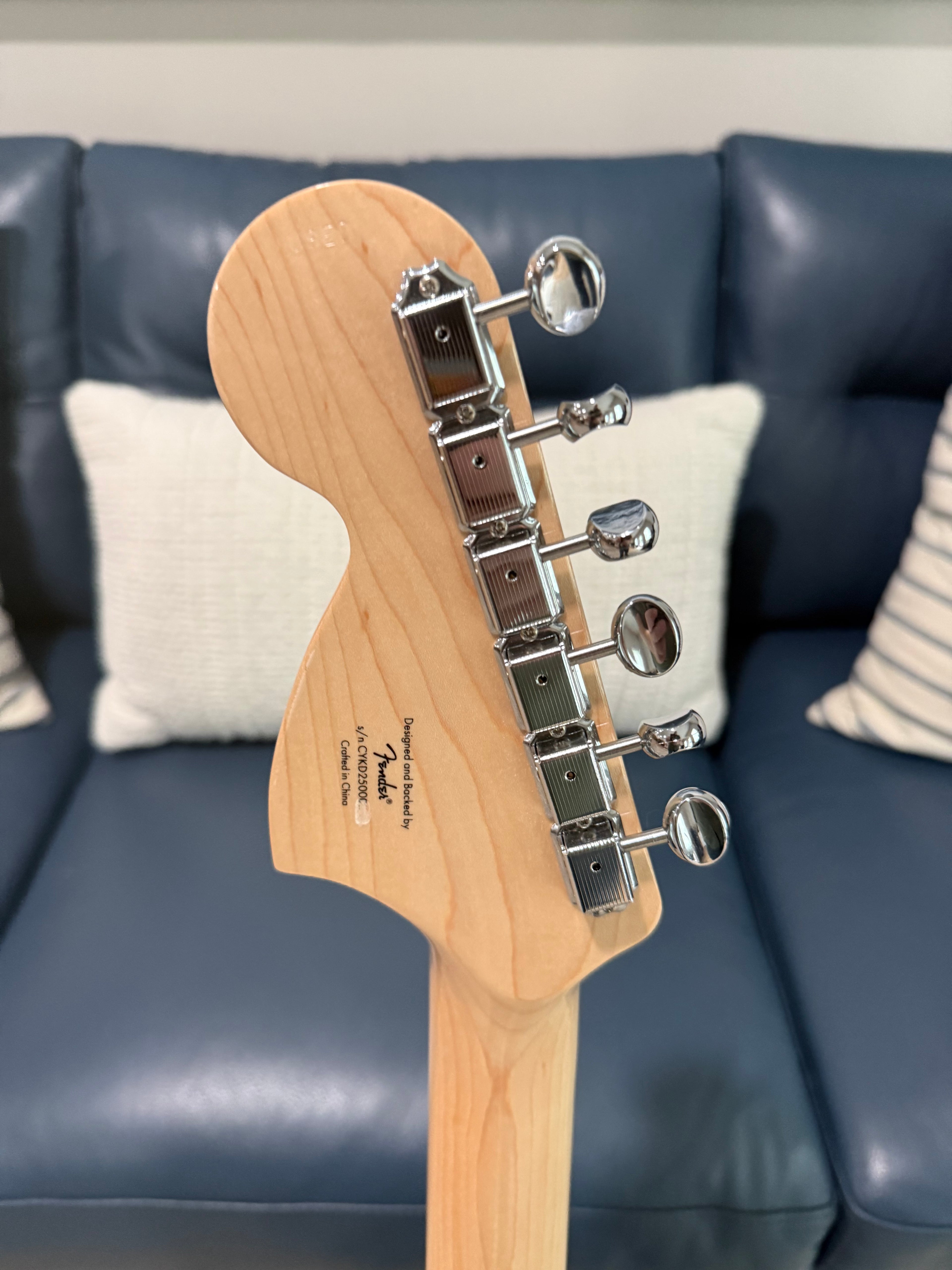 Squier Paranormal Esquire Deluxe - Scintillement bleu