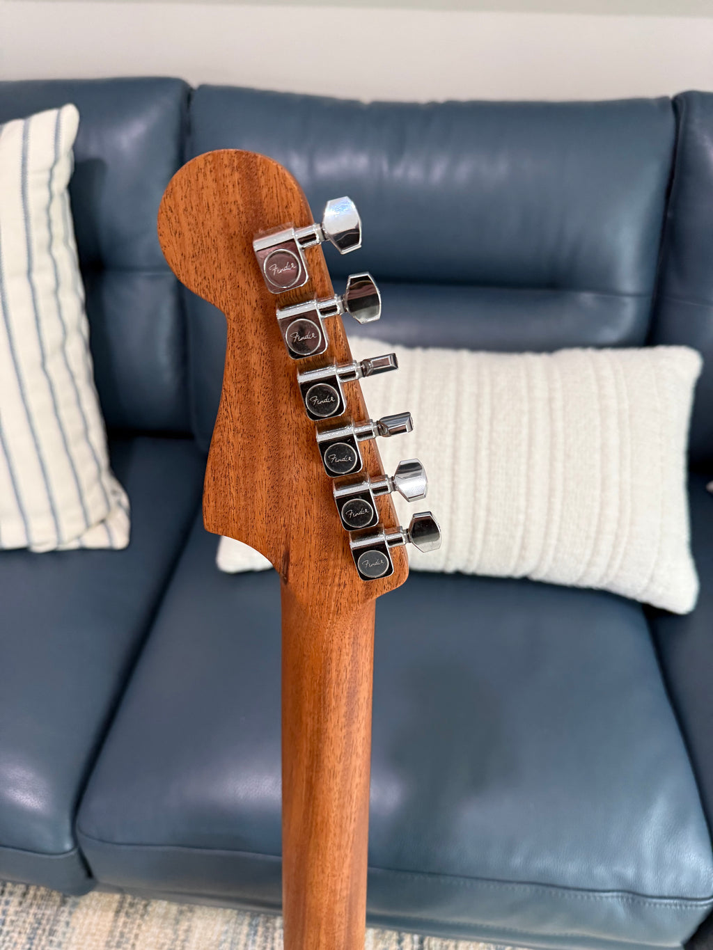 Jazzbird T Mahogany Jazzmaster Body - Metallic Gold Custom