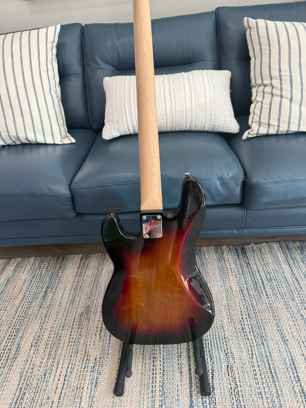 Squier Affinity Series PJ Bass Guitar - 3-Color Sunburst Used