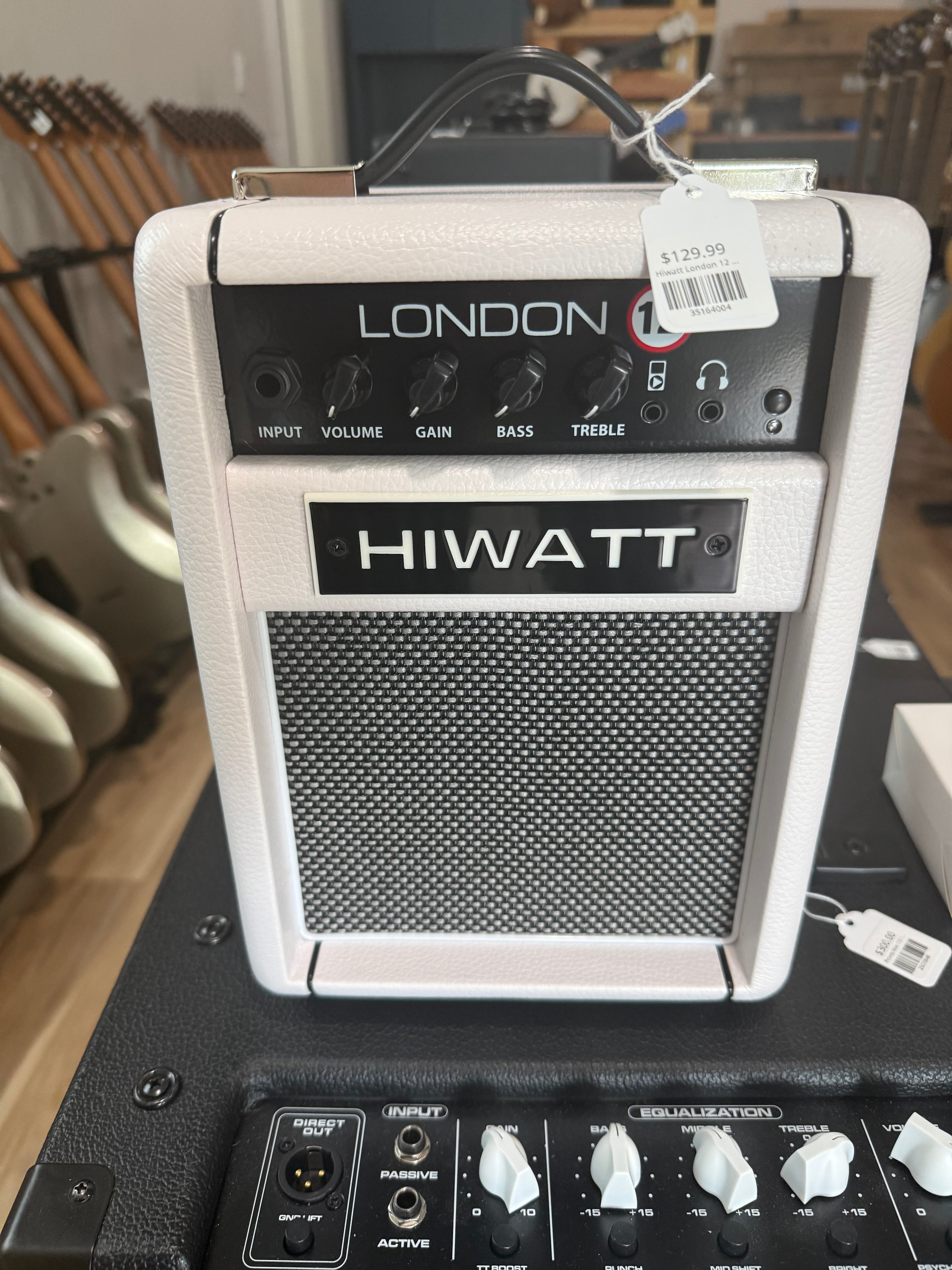 Hiwatt London 12 Combo - 12W Practice Combo w/ Bluetooth. White