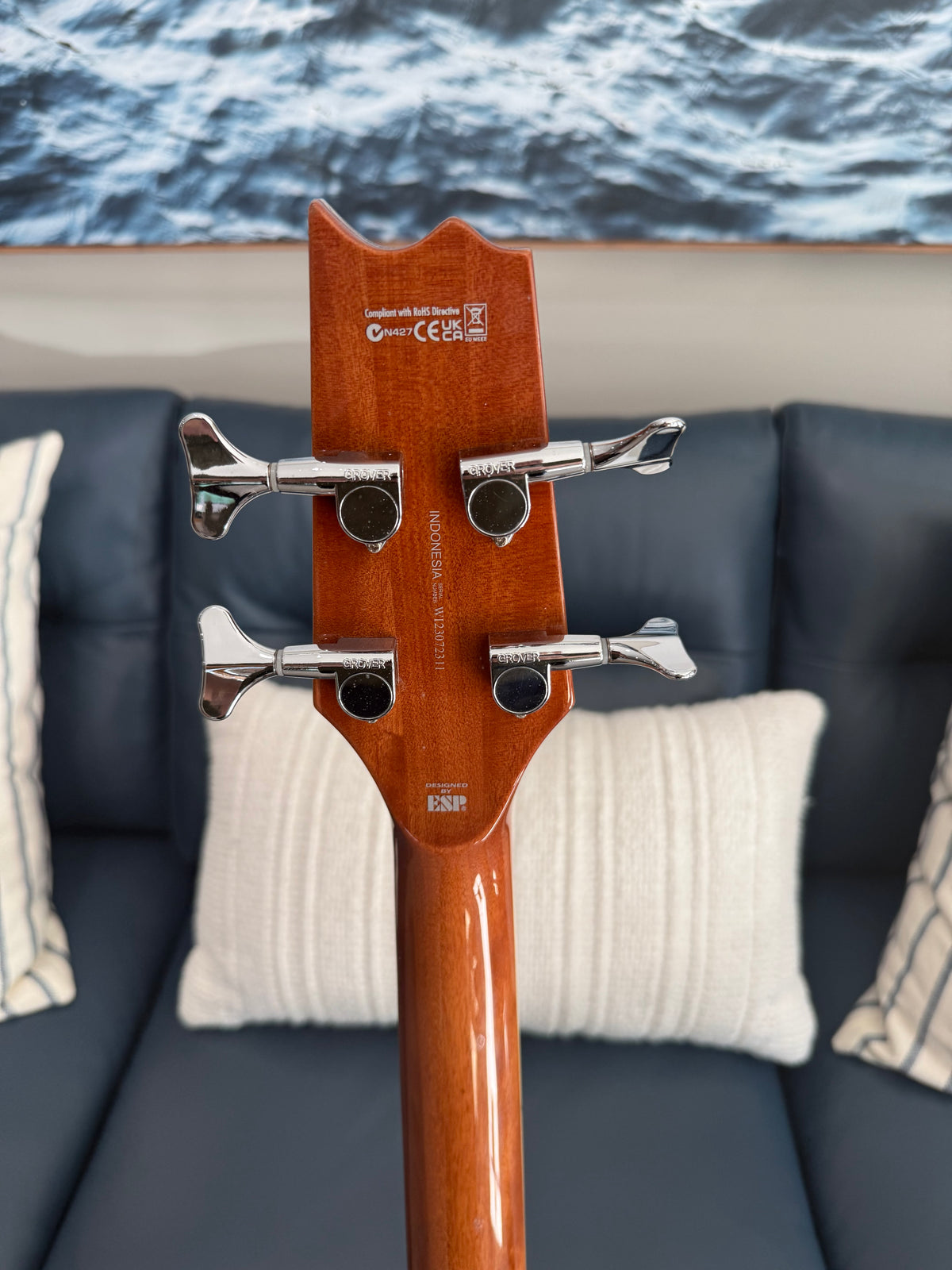 LTD TL-4 Bass Natural Finish Used