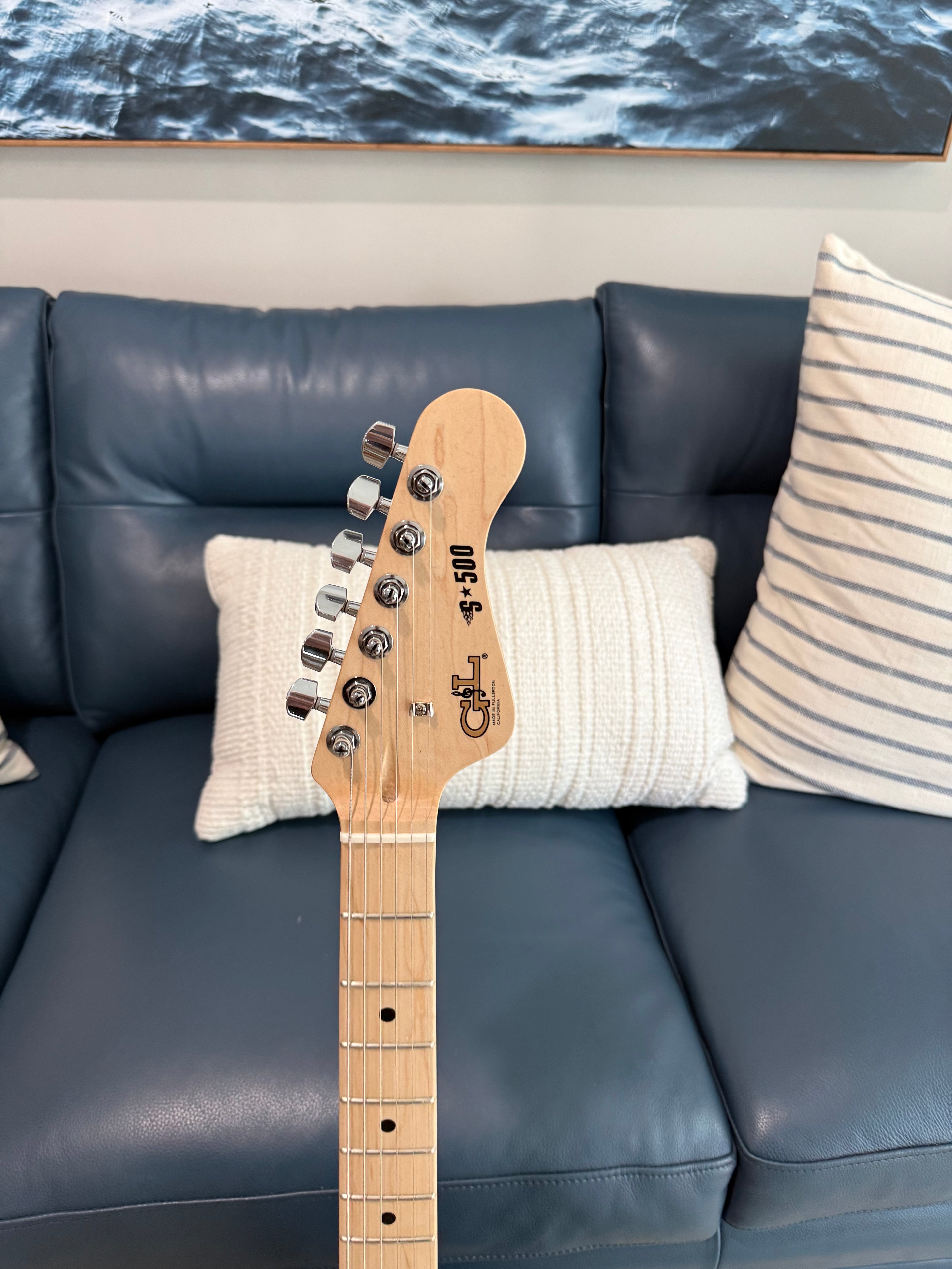 G&L CLF Research S-500 Okoume Clear Finish