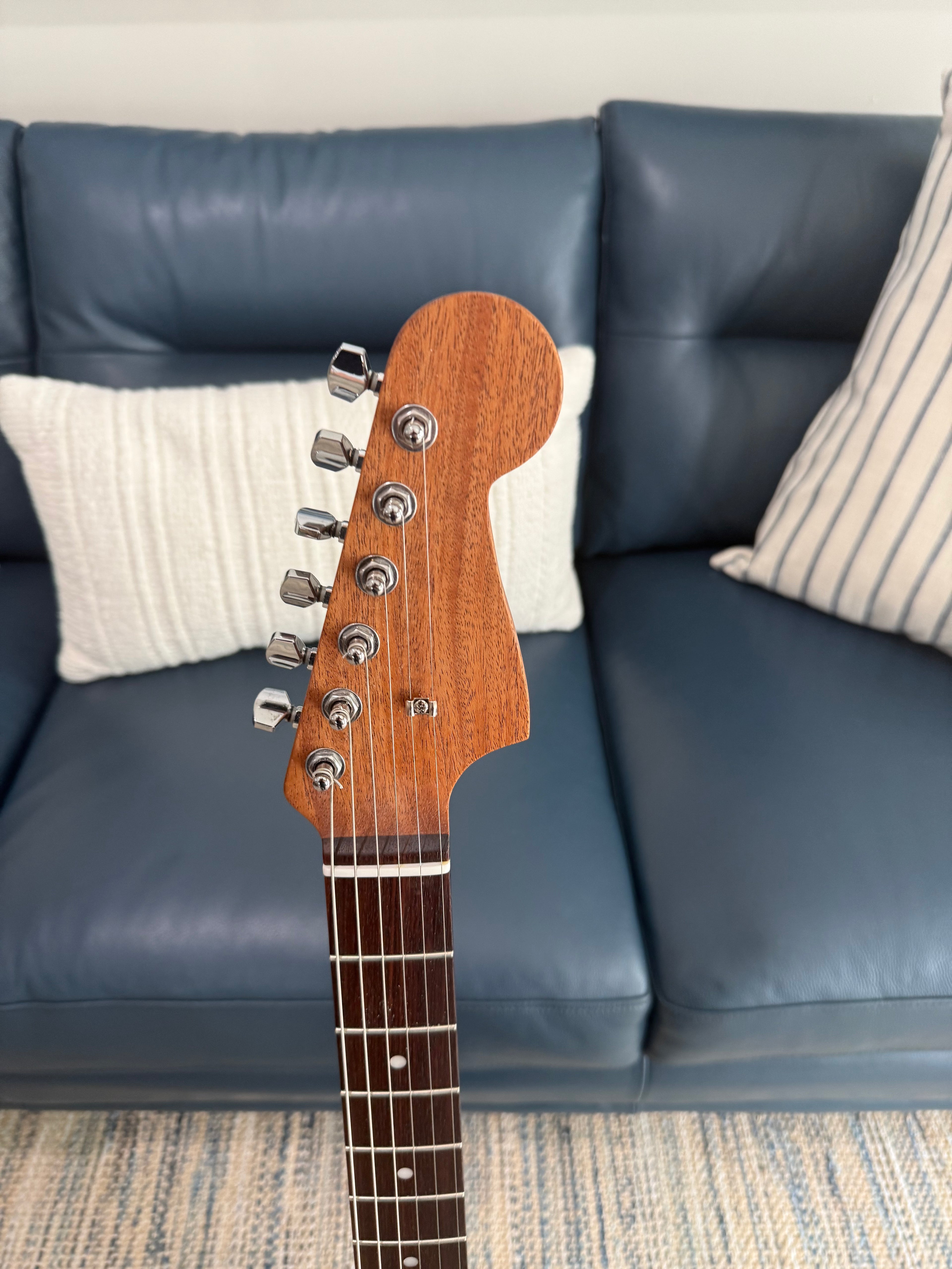 Custom Fender Jazzmaster Capri Orange