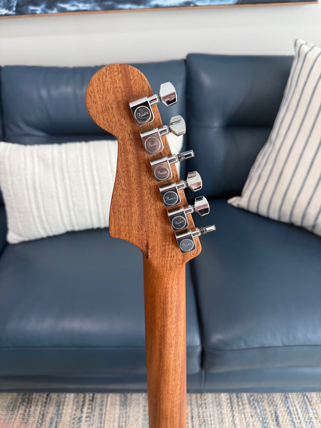 Custom Fender Jazzmaster Capri Orange