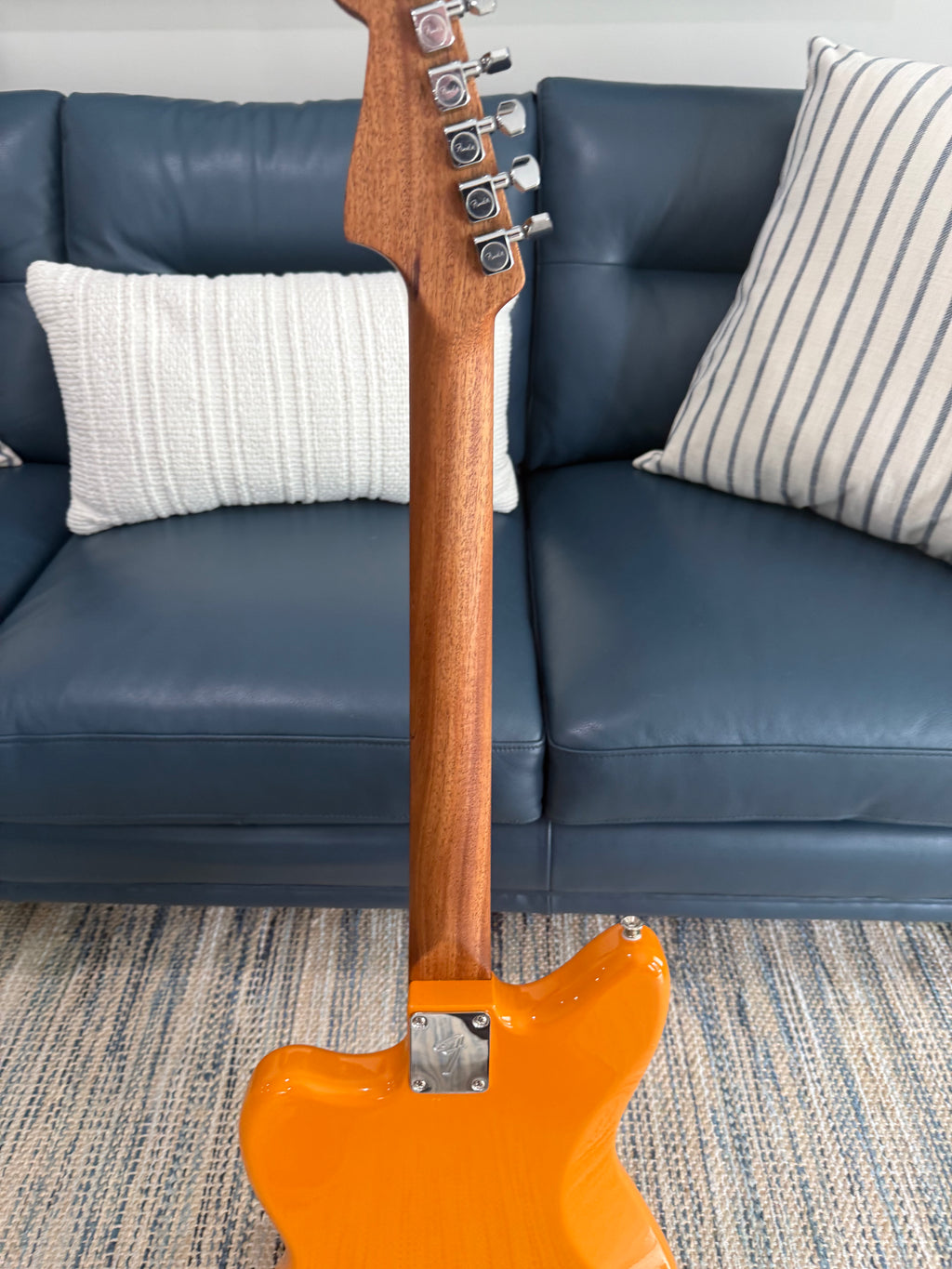 Custom Fender Jazzmaster Capri Orange