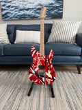 EVH Striped Series Electric Guitar Red/Black/White