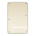 Musiclily Pro Vintage Style Strat Tremolo Backplate for Fender USA/Mexican Made Standard Stratocaster Modern Style Guitar, 1/3/4 ply 3ply Cream