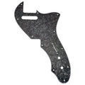 Musiclily Pro Pickguard 11 trous pour guitare électrique Fender 69 Tele Thinline Style USA, 4 plis Noir Perle