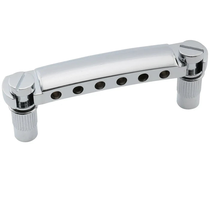 Musiclily Pro 52.5mm String Spacing 6-string Stop Tailpiece for Epiphone LP SG Style Guitar Chrome