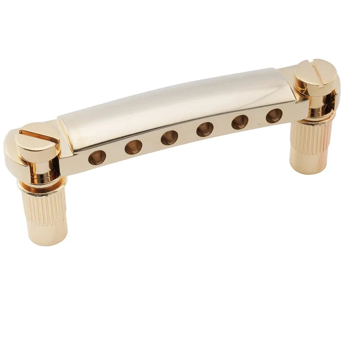 Musiclily Pro 52.5mm String Spacing 6-string Stop Tailpiece for Epiphone LP SG Style Guitar Gold